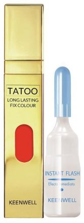 Keenwell Summer Set - Star Gloss Tatoo Fixx Color č.24 5ml + Instant Flash 2x3ml Dárková sada