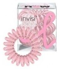 Invisibobble Power Pink - gumička do vlasů průhledná růžová 3 ks