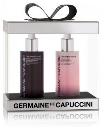 Germaine de Capuccini Timexpert SRNS Whisking Sada - Booster SRNS 50ml + Booster Power Light 50ml Dárková sada