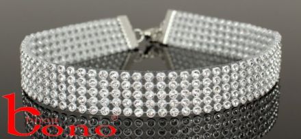 Kamínkový choker Shock 1 ks