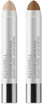 Keenwell Contour Sculptor Duo Kit - Konturovací tužka 3gr. + Rozjasňující tužka 3gr. Dárková sada