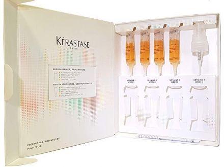 Kérastase Fusio-Dose Homelab Densité Booster - Domácí kůra pro slabé vlasy 4x6ml