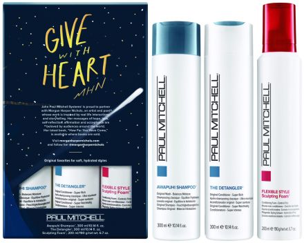 Paul Mitchell Original Trio Gift Vánoční Set - Awapuhi šampon 250 ml + Kondicioner 300 ml + Pečující pěna 200 ml Dárková sada