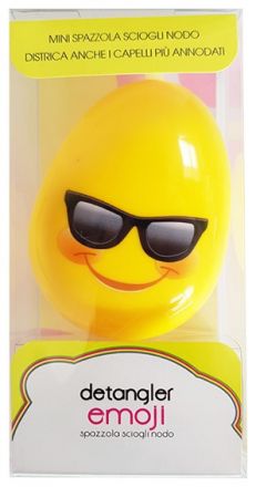 Detangler E-moji - Kartáč na vlasy Smajlík Pohodář