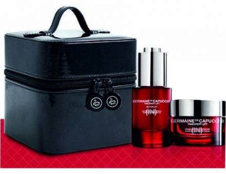 Germaine de Capuccini Timexpert Lift (IN) Rose Nude Set - Liftingový pleťový krém 50 ml + sérum 50 ml + neceser Dárková sada