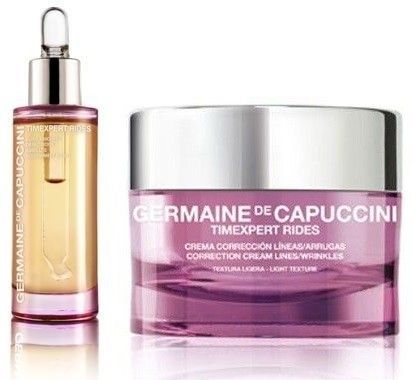 Germaine de Capuccini Timexpert Rides Sada - Elixír absolutní výživy 30 ml + korekční krém - lehká textura 50 ml Dárková sada