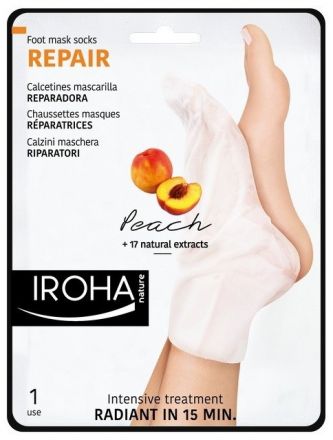 Iroha Foot Mask Sock Repair - Regenerační maska na nohy a nehty 2 x 9 ml