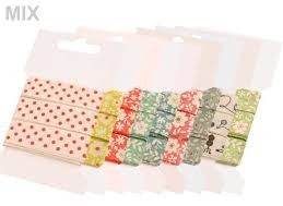 Bavlněná stuha s potiskem 1karta 16 mm/3m