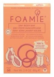 Foamie 2in1 Body Bar Oat to Be Smooth - Tuhá sprchová péče papája 80 g