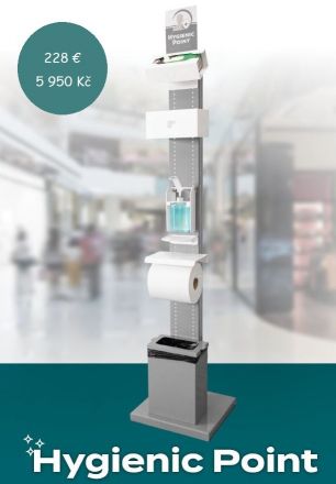 Hygienic Point - Dezinfekční stojan