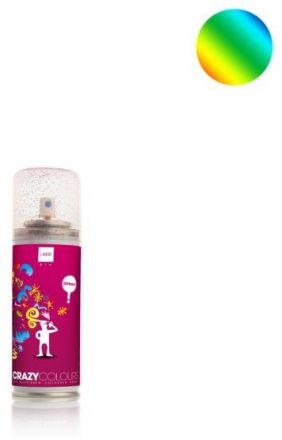 Labor pro Crazy Colours Hair Glitter - Třpytky do vlasů sprej Barevný 125 ml
