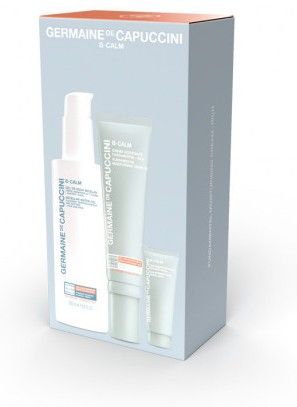 Germaine de Capuccini B-Calm Rich Set - Micelární voda 200 ml + Hydratační krém pro suchou pleť 50 ml + Pleťový balzám SOS 5 ml Dárková sada