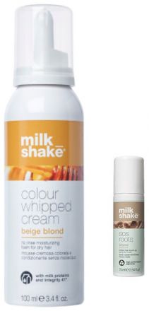 Milk Shake SOS sada Blond - Sprej na odrosty 75 ml + vyživující pěna 100 ml Dárková sada
