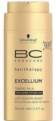 Schwarzkopf Bonacure Excellium Taming Milk - Mléko na hrubé vlasy 100 ml