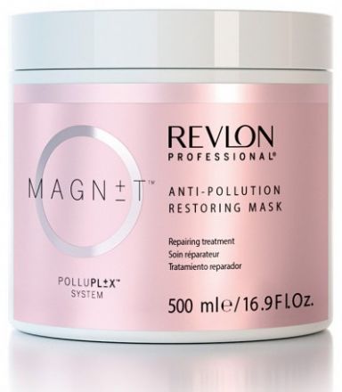 Revlon Professional Magnet Anti-pollution Restoring Mask - Obnovující maska znečištěním poškozené vlasy 500ml