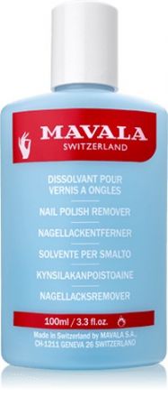 Mavala Nail Polish Remover Blue - Šetrný odlakovač s acetonem 50ml
