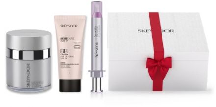 Skeyndor Eternal Set - Pleťový krém 50 ml + BB krém č.2 40 ml + krém na okolí rtů 10 ml Dárková sada