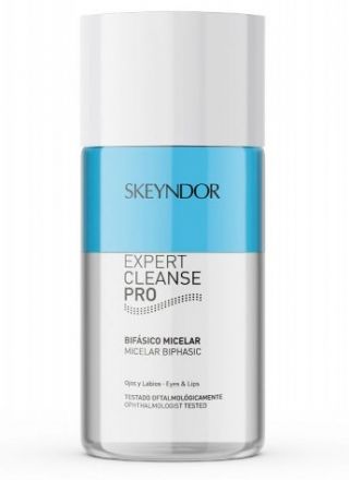Skeyndor Expert Cleanse Pro Micelar Biphasic - Odličovač očí a rtů micelární 125 ml