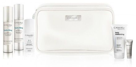 Casmara Hydra Lifting Sada - Krém 50 ml + sérum 50 ml + odličovač 3v1 50 ml + tělový krém 50 ml + oční krém 5 ml Dárková sada