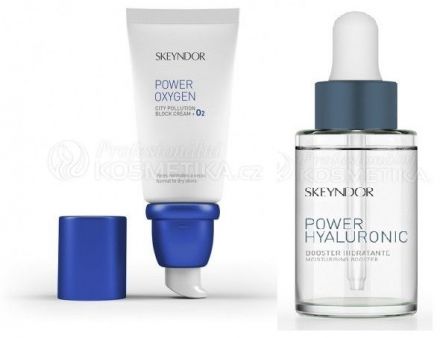 Skeyndor Power Oxygen Sada č.1 - Krém 50 ml + hydratační booster 15 ml Dárková sada