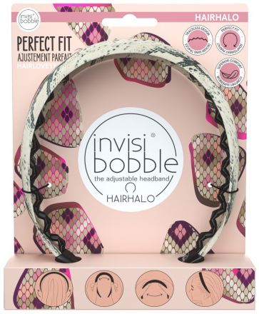 Invisibobble HAIRHALO Urban Safari What Happens in Safari - Nastavitelná čelenka do vlasů