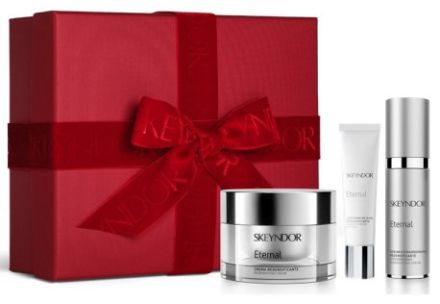 Skeyndor Eternal Vánoční Set - Zpevňující krém pro normální až suchou pleť 50 ml + Zpevňující sérum 30 ml + krém na oční okolí 15 ml Dárková sada
