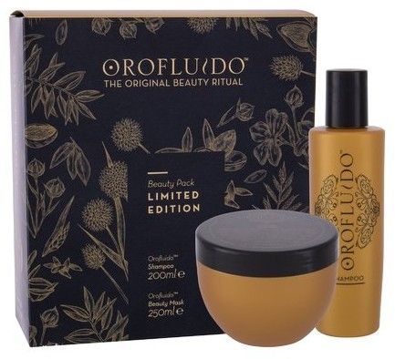 Orofluido Original Vánoční Sada - Šampon 200 ml + maska 250 ml Dárková sada