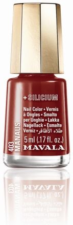 Mavala Minicolor Nail Care - Lak na nehty č. 403 Manaus s křemíkem 5 ml