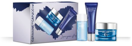 Germaine de Capuccini Excel Therapy O2 Sada - Krém 50 ml + maska 50 ml + odličovač na oči 50 ml Dárková sada