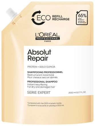 L´oréal Professionnel Absolut Repair Shampoo - Šampon pro poškozené vlasy náhradní náplň 1500 ml