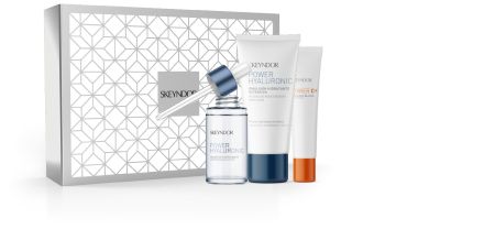Skeyndor Power Hyaluronic Vánoční Sada - Emulze 50 ml + booster 30 ml + oční krém power c+ 15 ml Dárková sada