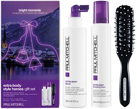 Paul Mitchell Extra-Body Style Heroes Set - Sprej pro objem 250 ml + pěna 200 ml Dárková sada