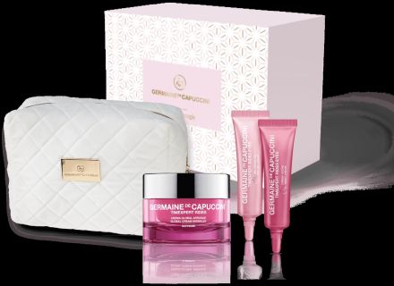 Germaine de Capuccini Timexpert Rides Supreme Set - Pleťový krém na velmi suchou pleť 50ml + Péče na oční okolí 2x10ml + Neceser Dárková sada