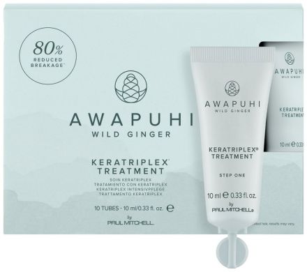 Paul Mitchell Awapuhi Wild Ginger Keratriplex Treatment - Ošetření pro poškozené vlasy 10 x 10 ml