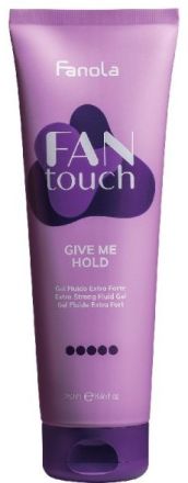 Fanola Fantouch Give Me Hold Extra Strong Fluid Gel - Extra silný rychleschonoucí tekutý gel 250 ml
