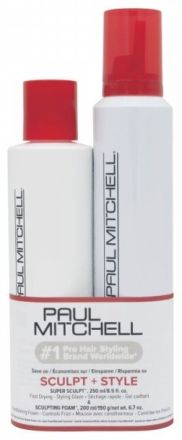 Paul Mitchell Styling Sculpt + Style Set - Stylingový krém 250 ml + pečující pěna 250 ml Dárková sada