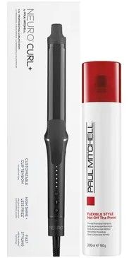 Paul Mitchell Neuro Curl+ Protect Duo - Kulma na vlasy + termoochranný sprej 200 ml Dárková sada