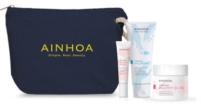 Ainhoa Multivit Glow Letní Set - Krém 50 ml + krém na ruce 100 ml + oční krém 15 ml Dárková sada