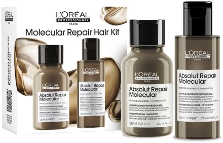L´oréal Professionnel Serie Expert Absolut repair Molecular Duo Mini Set - šampon 100 ml + sérum 75 ml Dárková sada