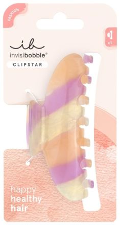 Invisibobble CLIPSTAR L Tricolor - Skřipec do vlasů 1 ks