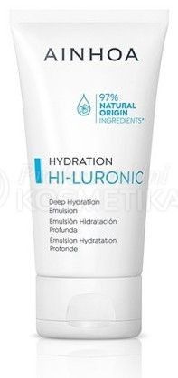 Ainhoa Hi-luronic Deep Hydration Emulsion - Hloubkově hydratační emulze 50 ml Bez krabičky