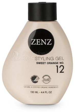 Zenz Organic Styling gel Sweet Orange no. 12 - Stylingový gel se střední mírou fixace 50 ml