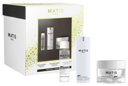 Matis Paris Réponse Corrective Christmas Set 2025 - Esence 30 ml + sérum proti vráskám 30 ml + Hydratační krém 50 ml Dárková sada