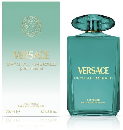 Versace Crystal Emerald Bath & Shower Gel - Dámský sprchový gel 200 ml