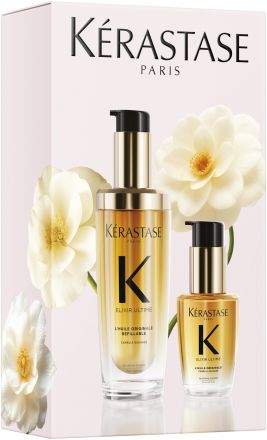 Kérastase Elixir Ultime Duo Spring Set - Zkrášlující vlasový olej 75 ml + zkrášlující vlasový olej 30 ml Dárková sada