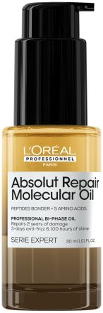 L´oréal Professionnel Serie Expert Absolut repair Molecular Oil - Dvoufázový olej koncentrovaný 30 ml