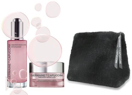 Germaine de Capuccini Timexpert Wrink Less Set - Kolagenové sérum 50 ml + kolagenový krém na rty a oči 15 ml Dárková sada