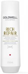 Goldwell Dualsenses Rich Repair Shampoo - Regenerační šampon pro suché a poškozené vlasy 250 ml