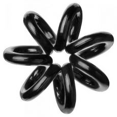 Invisibobble Nano True Black - Mini gumička do vlasů černá 3ks