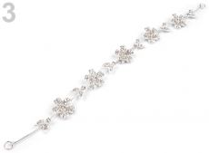 Štrasová ozdoba do vlasů 3 1ks